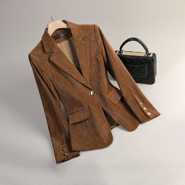 Blazer Aube in velluto