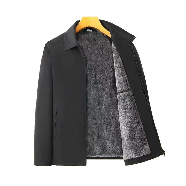 Giacca termica con interno in pelliccia