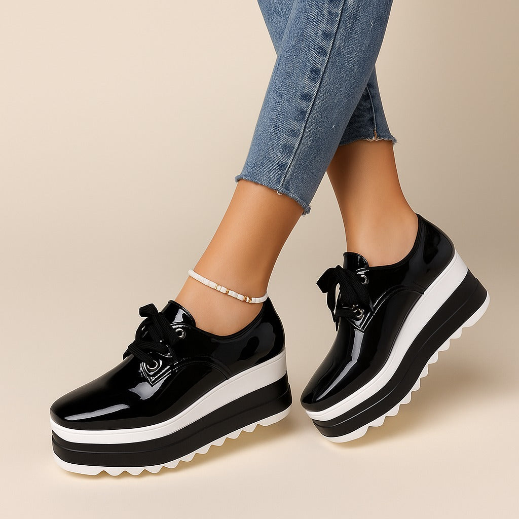 Sneakers con plateau – Suola ortopedica