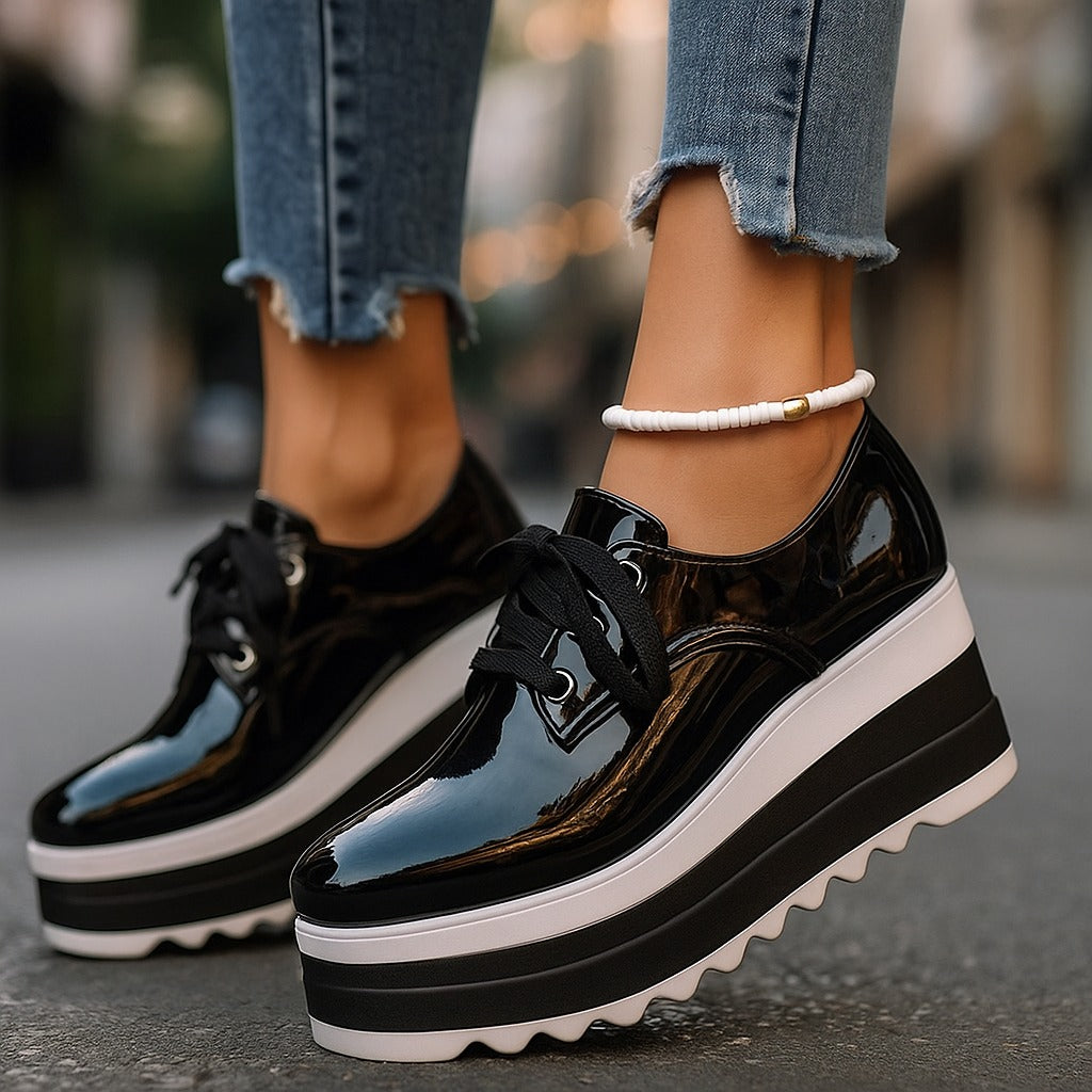 Sneakers con plateau – Suola ortopedica
