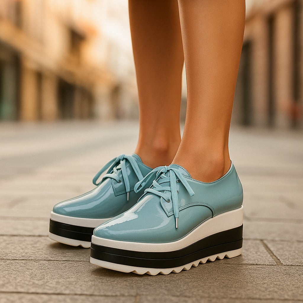 Sneakers con plateau – Suola ortopedica