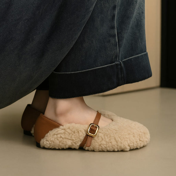 Mocassini in pelliccia chic e carini