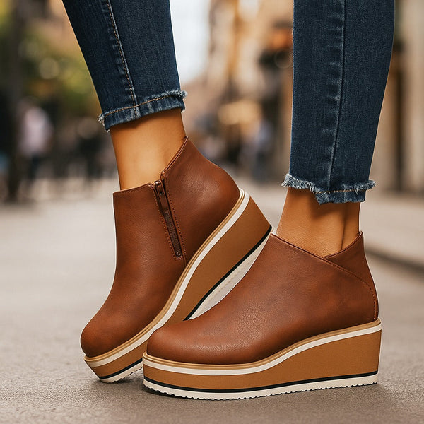 Scarpa con plateau – Suola ortopedica