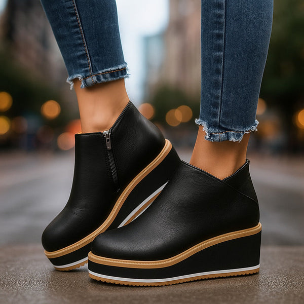 Scarpa con plateau – Suola ortopedica