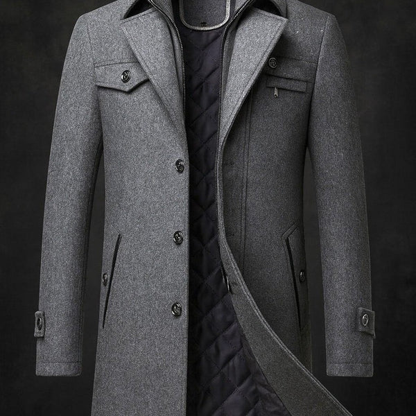 Cappotto in lana Fairmont