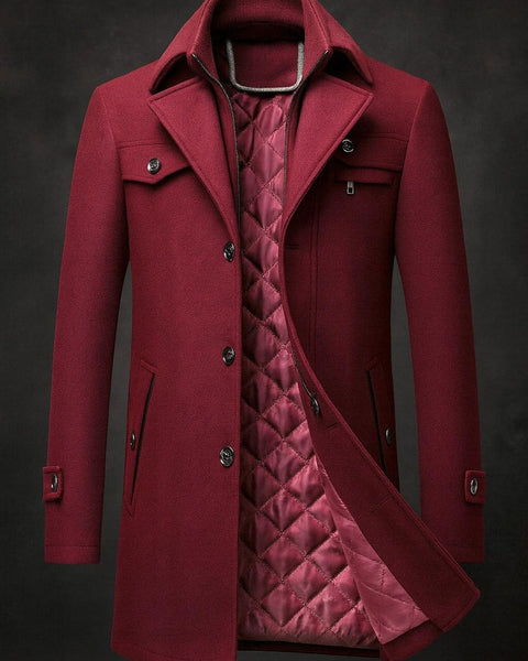 Cappotto in lana Fairmont