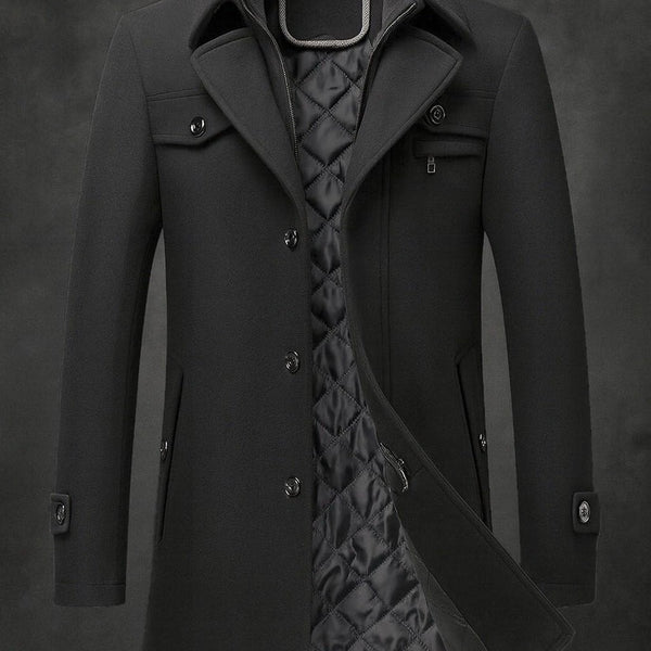 Cappotto in lana Fairmont