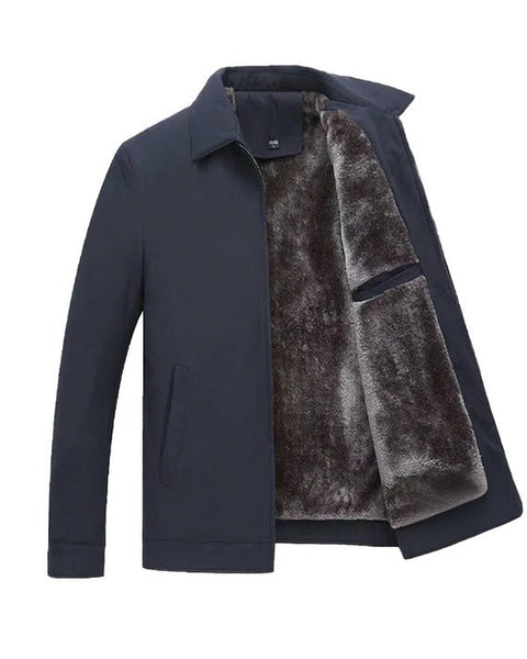 Giacca termica con interno in pelliccia