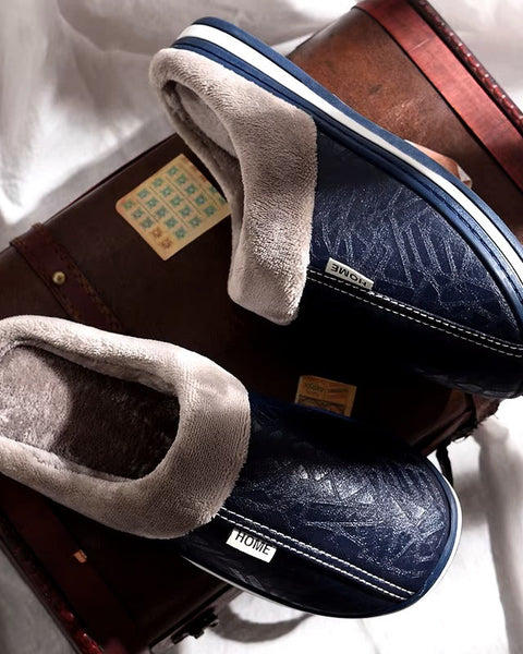 Pantofole con interno in pelliccia