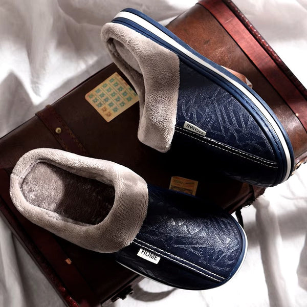 Pantofole con interno in pelliccia