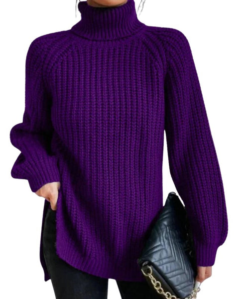 Maglione dolcevita in cotone