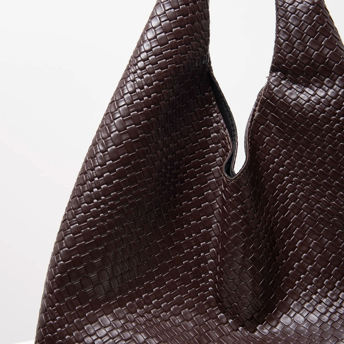 Borsa hobo intrecciata