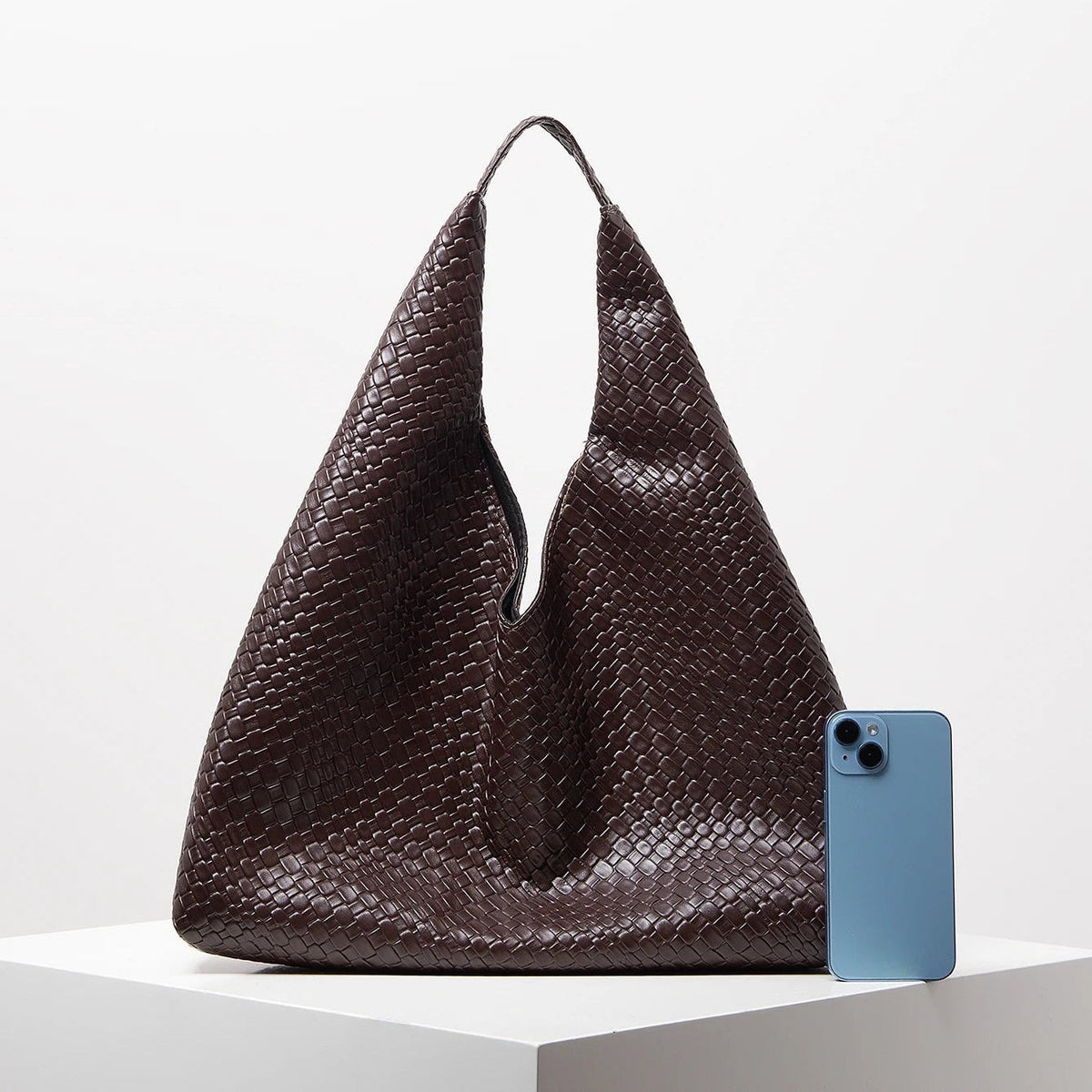 Borsa hobo intrecciata