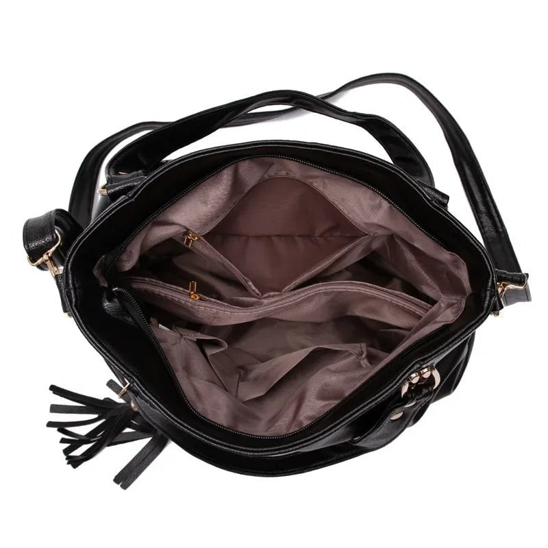 Borsa a tracolla retrò in pelle
