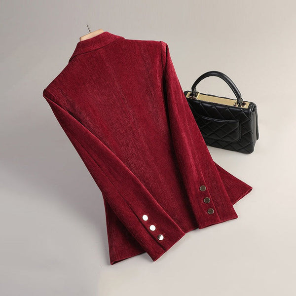 Blazer Aube in velluto