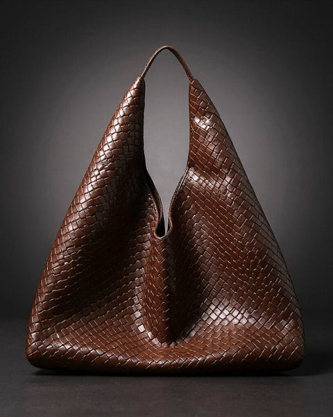 Borsa hobo intrecciata