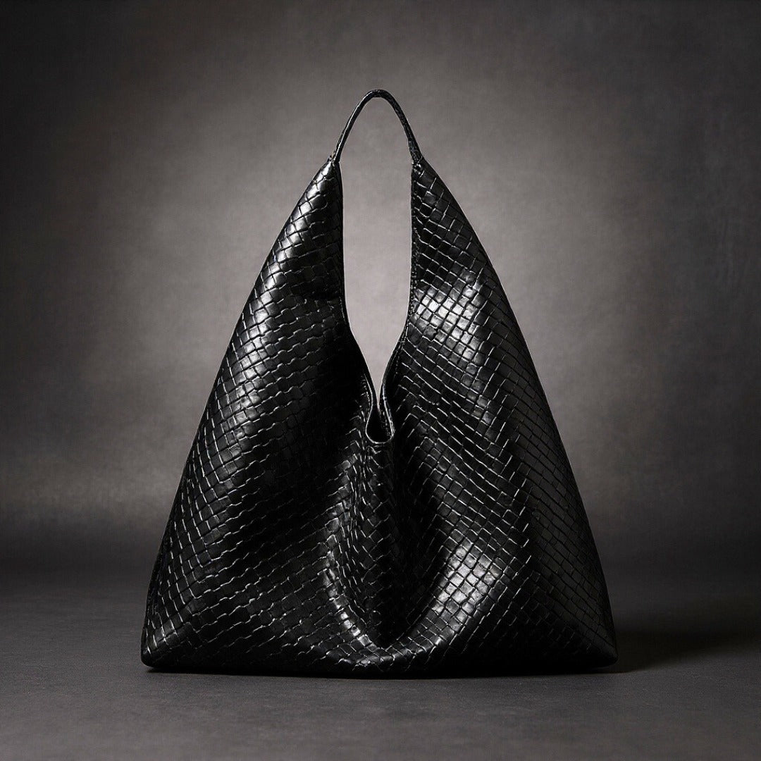 Borsa hobo intrecciata