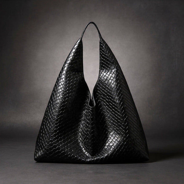 Borsa hobo intrecciata