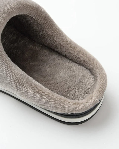 Pantofole con interno in pelliccia