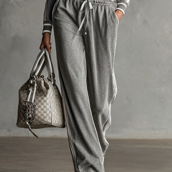 Set composto da felpa e pantaloni da jogging in misto cotone