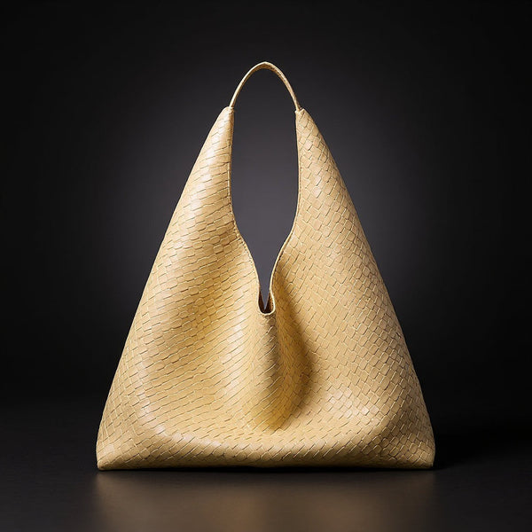 Borsa hobo intrecciata