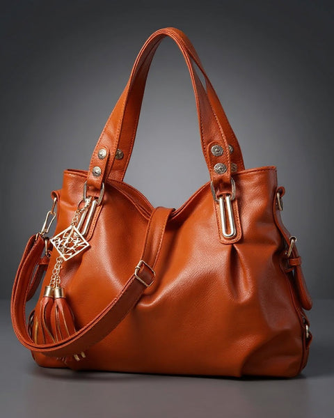 Borsa a tracolla retrò in pelle