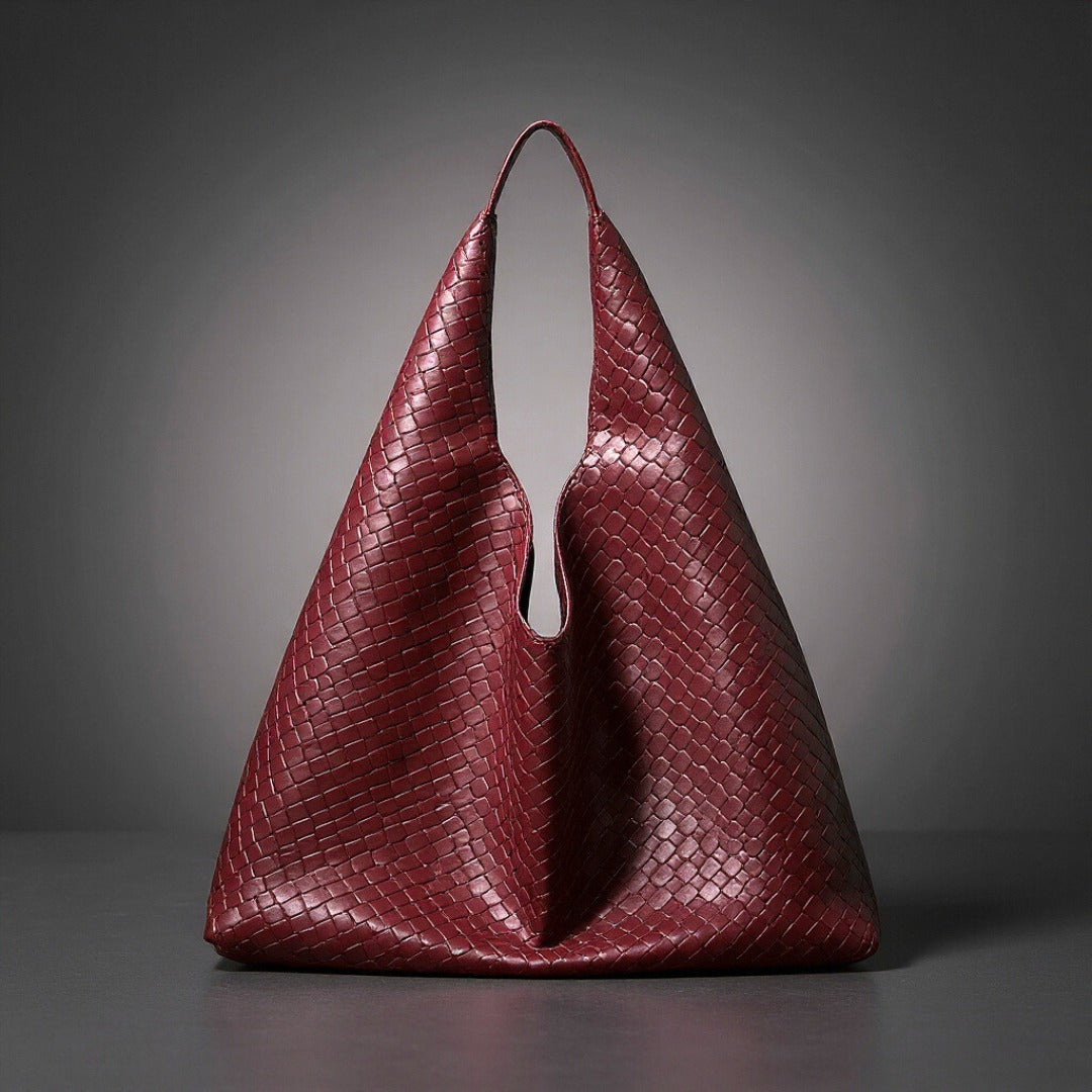 Borsa hobo intrecciata