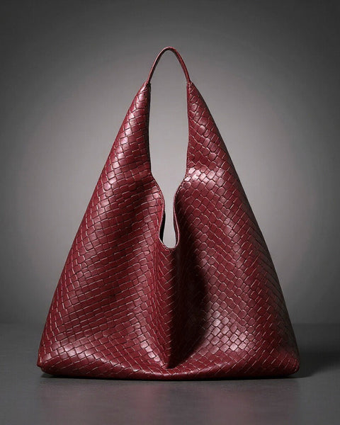 Borsa hobo intrecciata