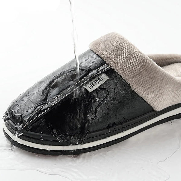 Pantofole con interno in pelliccia