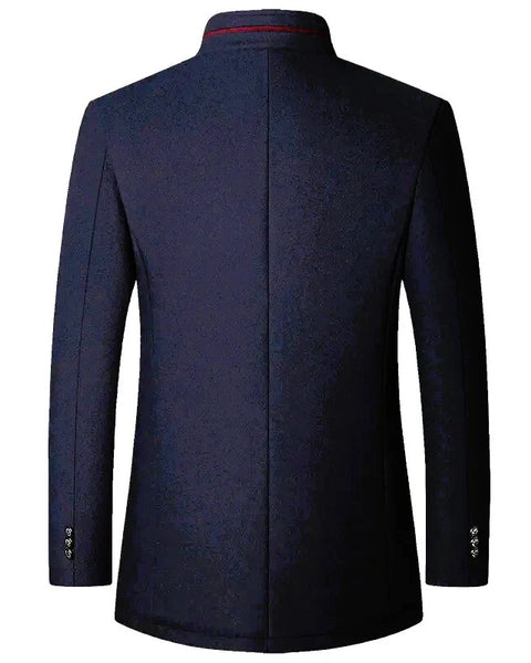 Cappotto lungo con interno in pelliccia