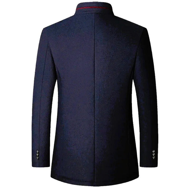 Cappotto lungo con interno in pelliccia